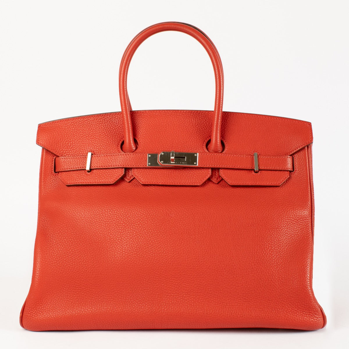 Hermès Birkin 35 Rouge Casaque Togo PHW