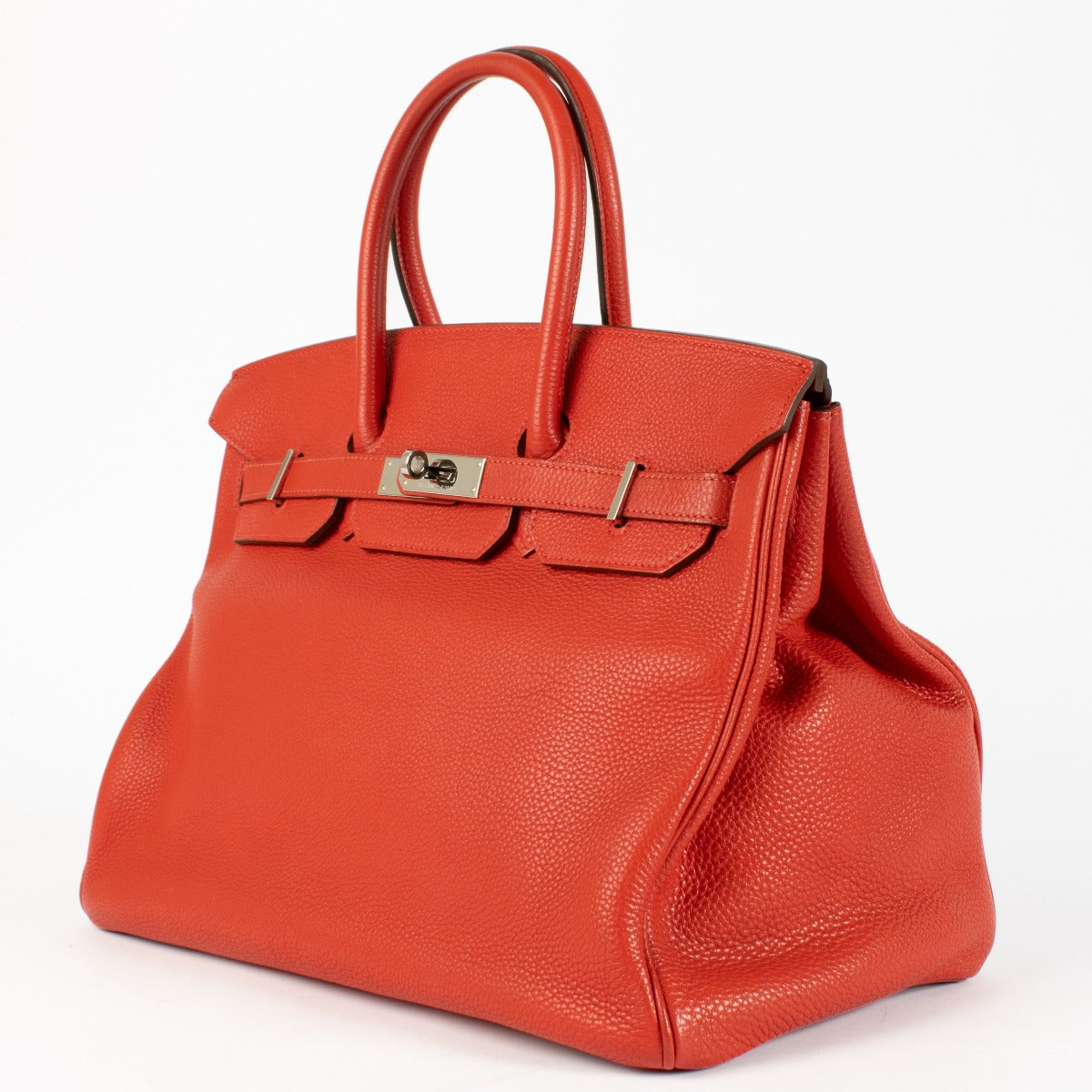 Hermès Birkin 35 Rouge Casaque Togo PHW