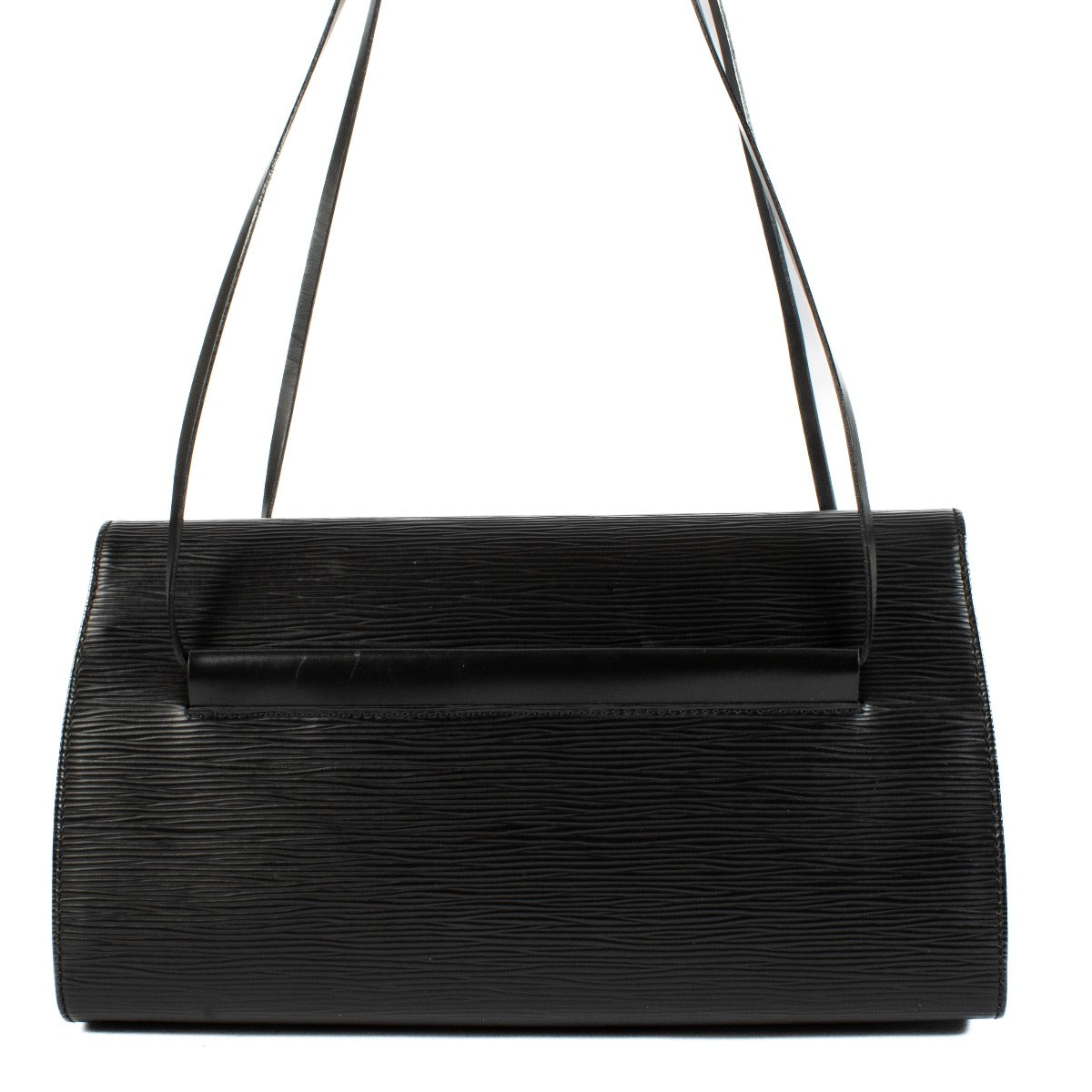 Louis Vuitton Zwarte Epi Lederen Dinard Schoudertas