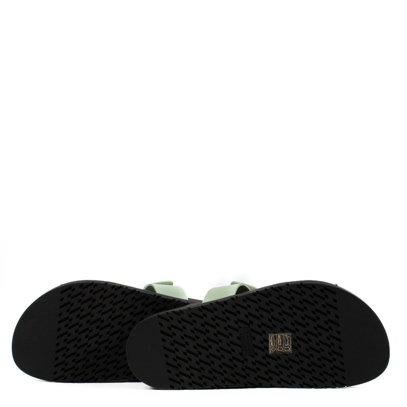 Hermès Chypre Sandals Epsom Vert Jade - size 36