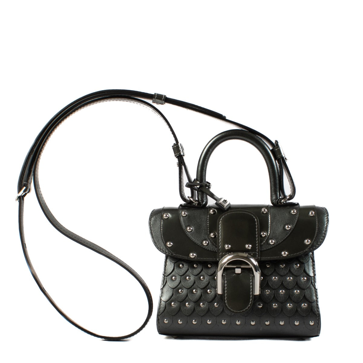 Shop 100% authentic Delvaux Couture Exclusive Collection Brillant Iron Shield Bag at Labellov.com.