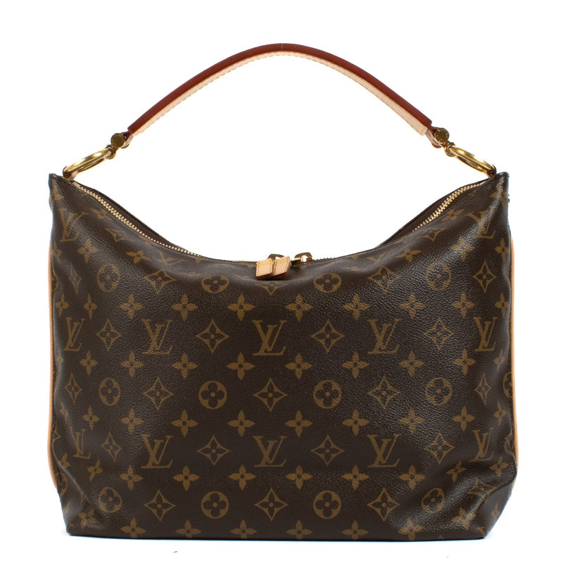 Shop safe online at Labellov in Antwerp, Brussels and Knokke this 100% authentic second hand Louis Vuitton Monogram Sully MM Shoulder Bag