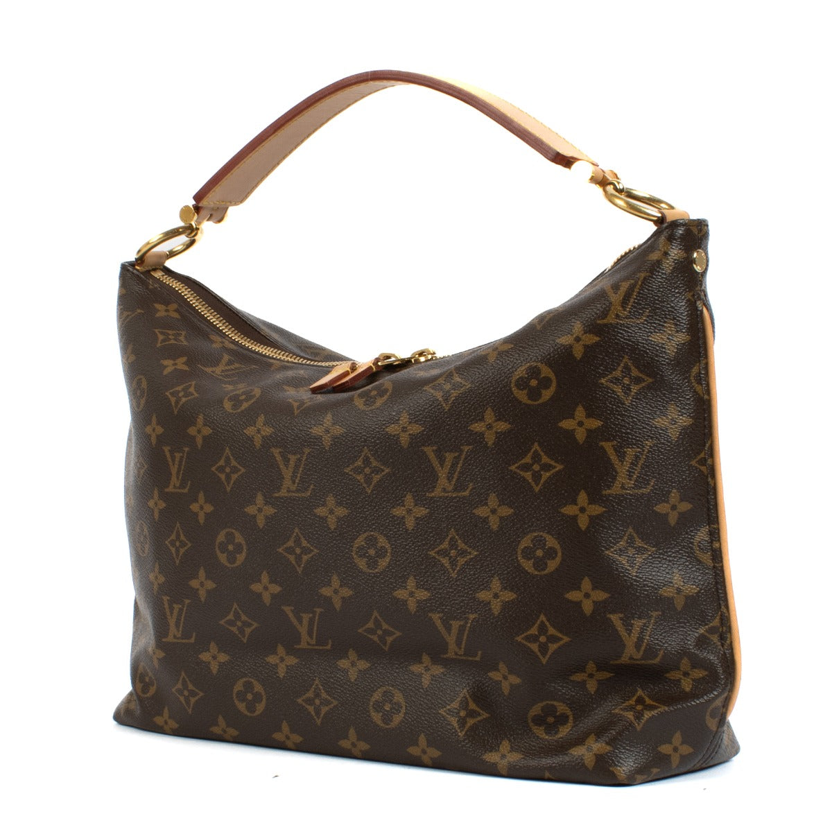 Shop safe online at Labellov in Antwerp, Brussels and Knokke this 100% authentic second hand Louis Vuitton Monogram Sully MM Shoulder Bag