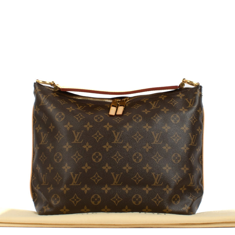 Shop safe online at Labellov in Antwerp, Brussels and Knokke this 100% authentic second hand Louis Vuitton Monogram Sully MM Shoulder Bag