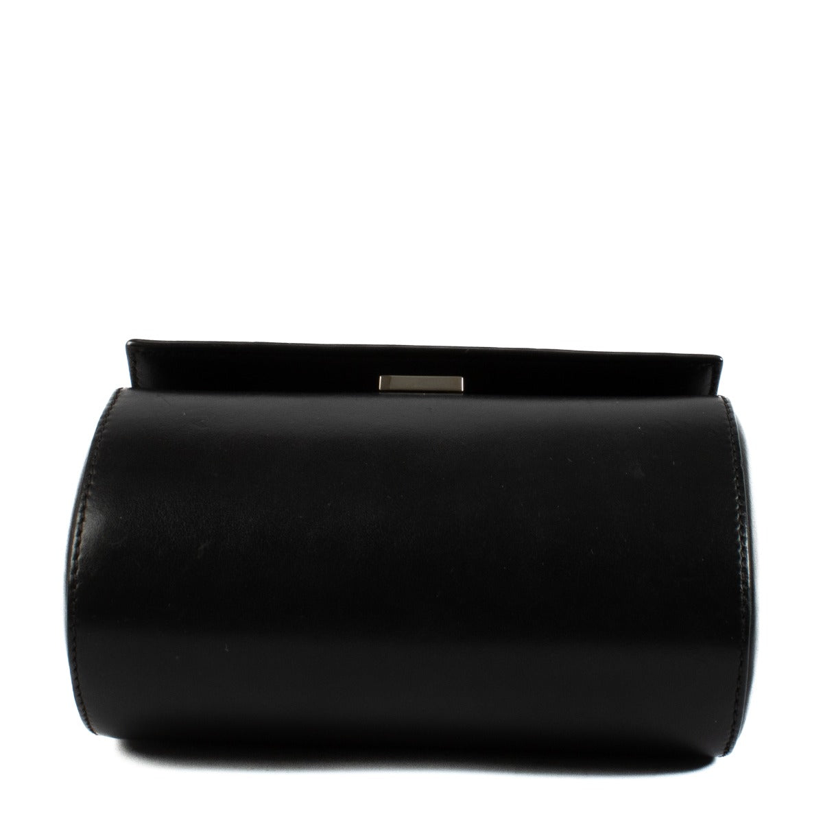 Shop 100% authentic Givenchy Black Leather Mini Pandora Box Crossbody Bag at Labellov.com.