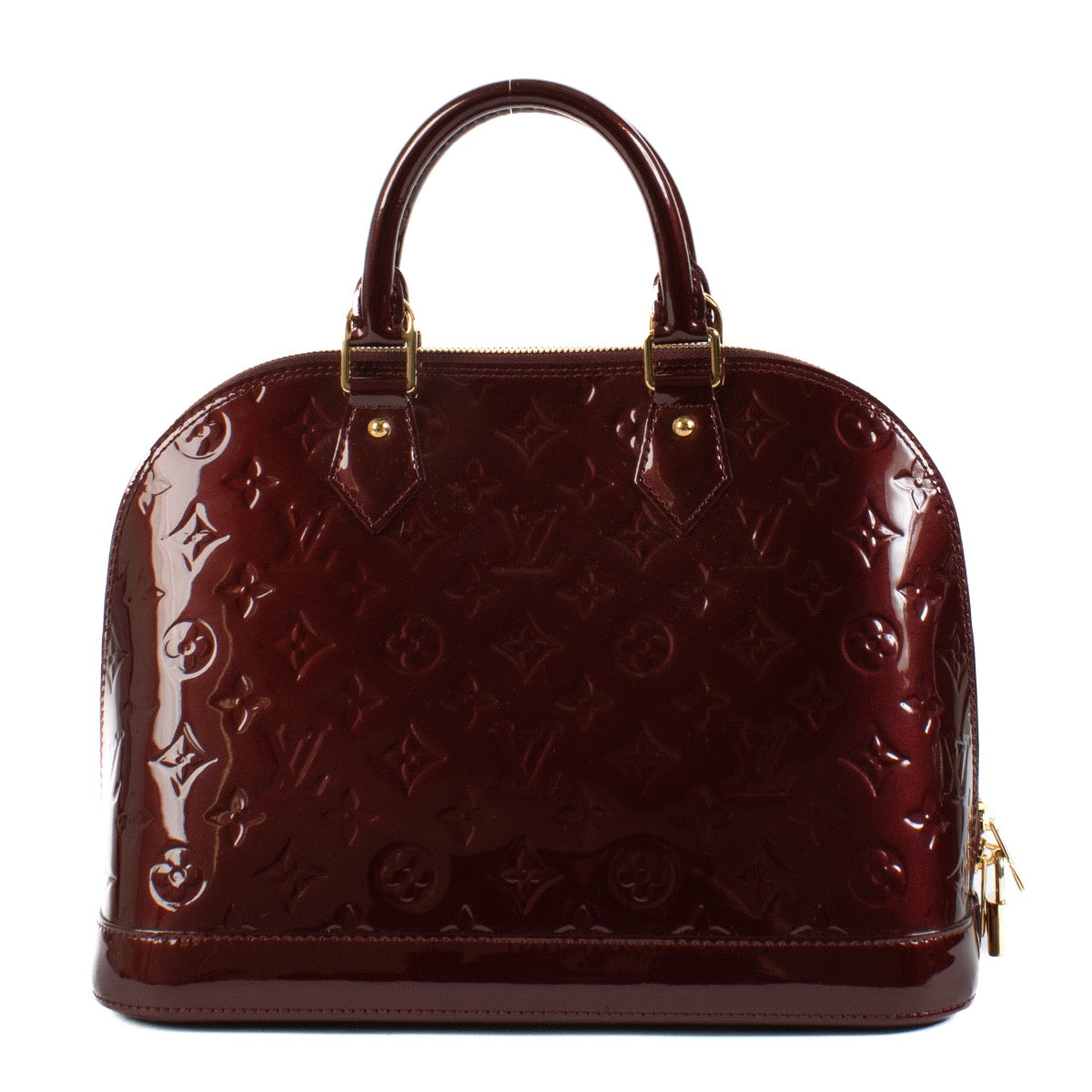 Louis Vuitton Amarante Monogram Vernis Alma PM for the best price at Labellov secondhand luxury in Antwerp, Brussels and Knokke. Buy and sell your preloved and new designer bags.