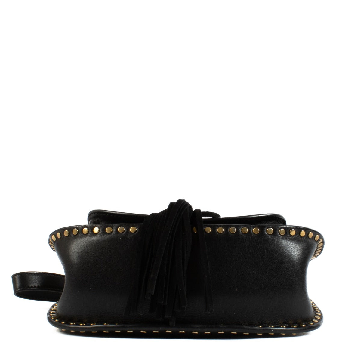 Chloé Zwarte Leren Hudson Kleine Crossbodytas