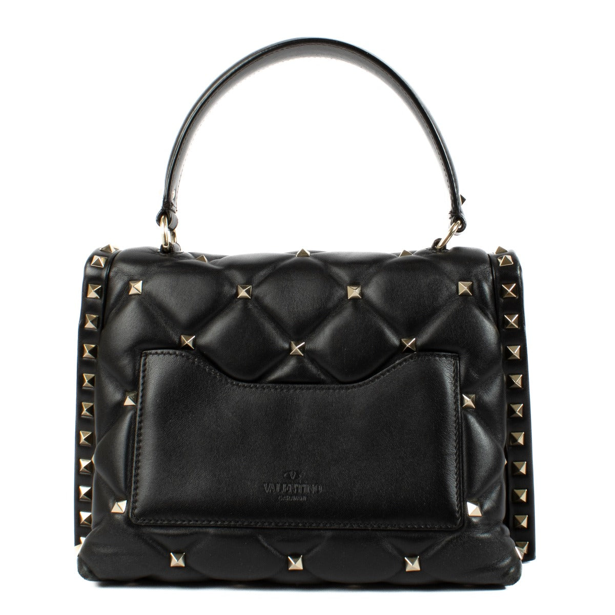Valentino Garavani Black VLTN Candystud Bag