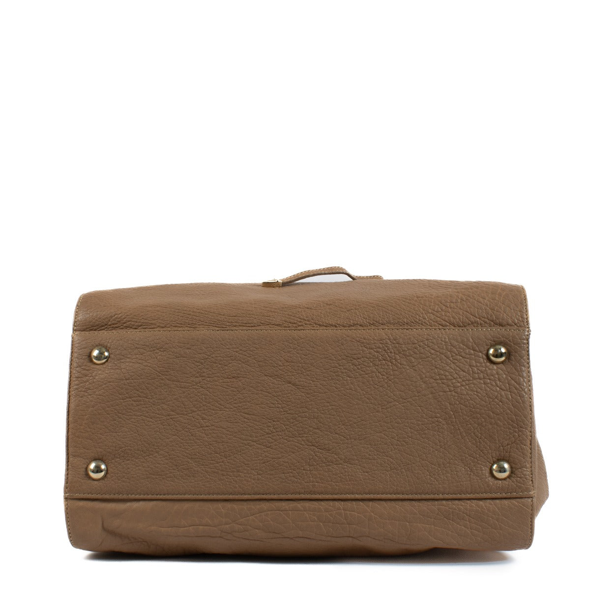 Sac cabas Rosabel Jimmy Choo en cuir taupe