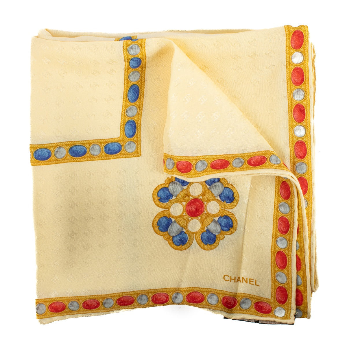 Shop 100% authentic secondhand Chanel Yellow 90 Scarf on Labellov.com