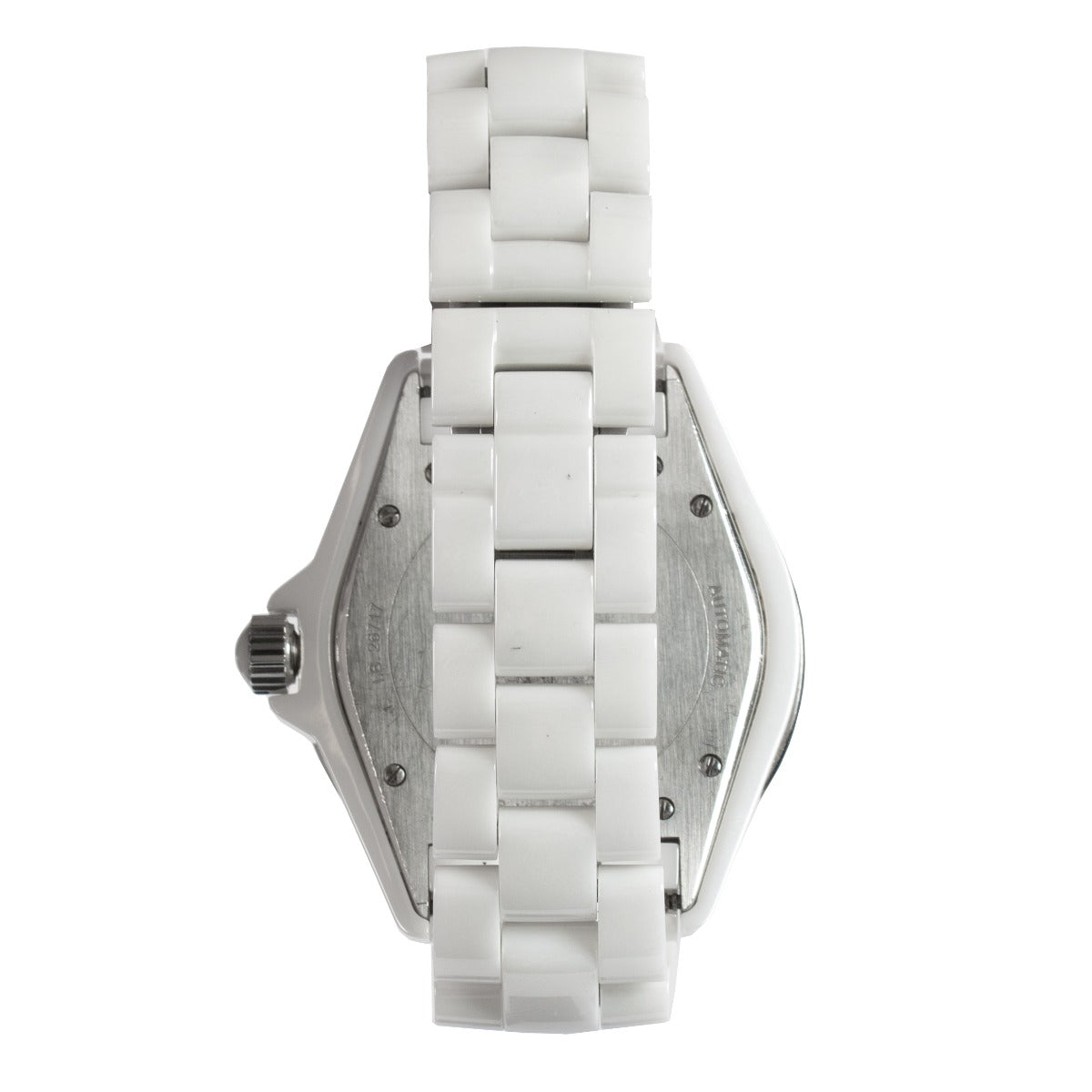 Montre Chanel J12 42mm H2013 en Céramique Blanche et Diamants