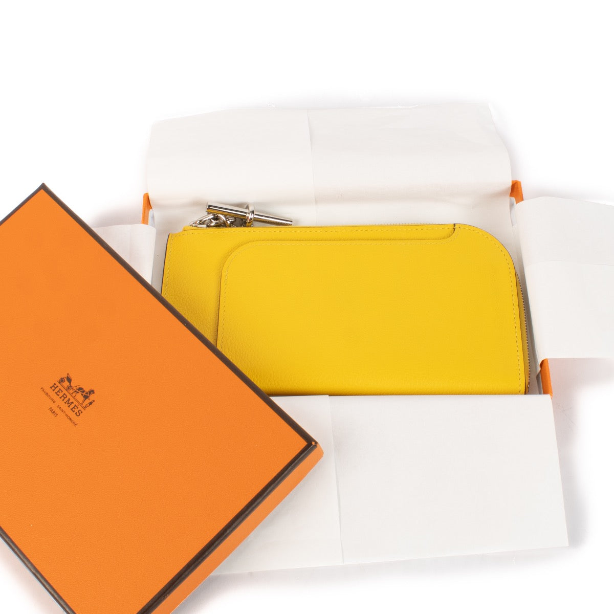 shop 100% authentic second hand Hermès Yellow Strap Phone Case GM on Labellov.com