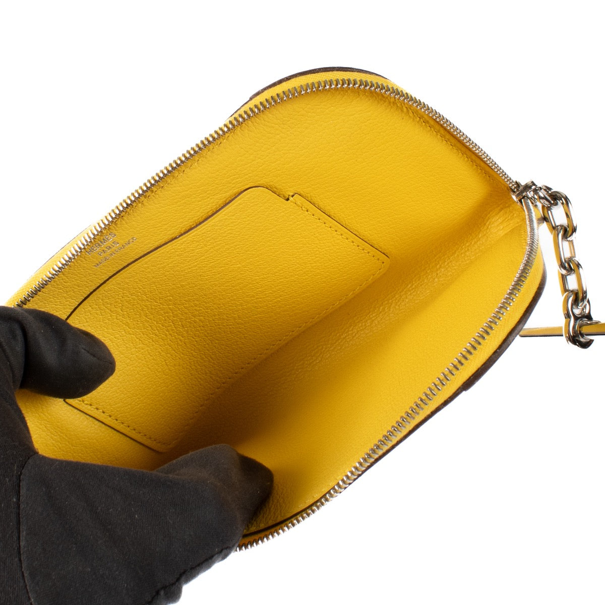 shop 100% authentic second hand Hermès Yellow Strap Phone Case GM on Labellov.com