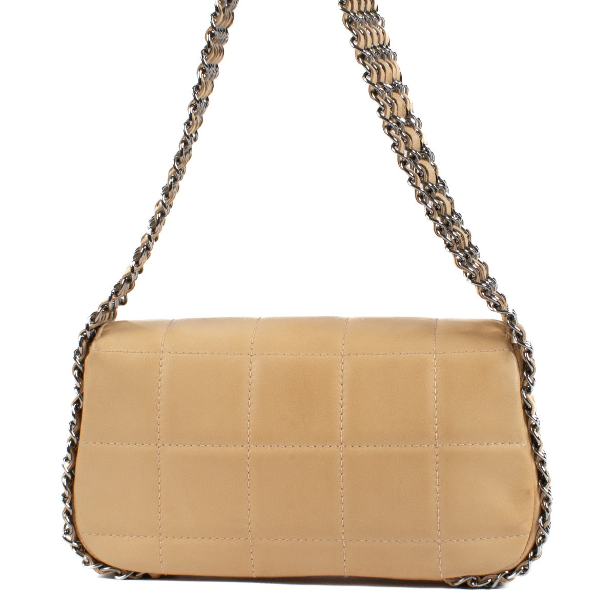 shop 100% authentic second hand Chanel Beige Chocolate Shoulder Bag on Labellov.com