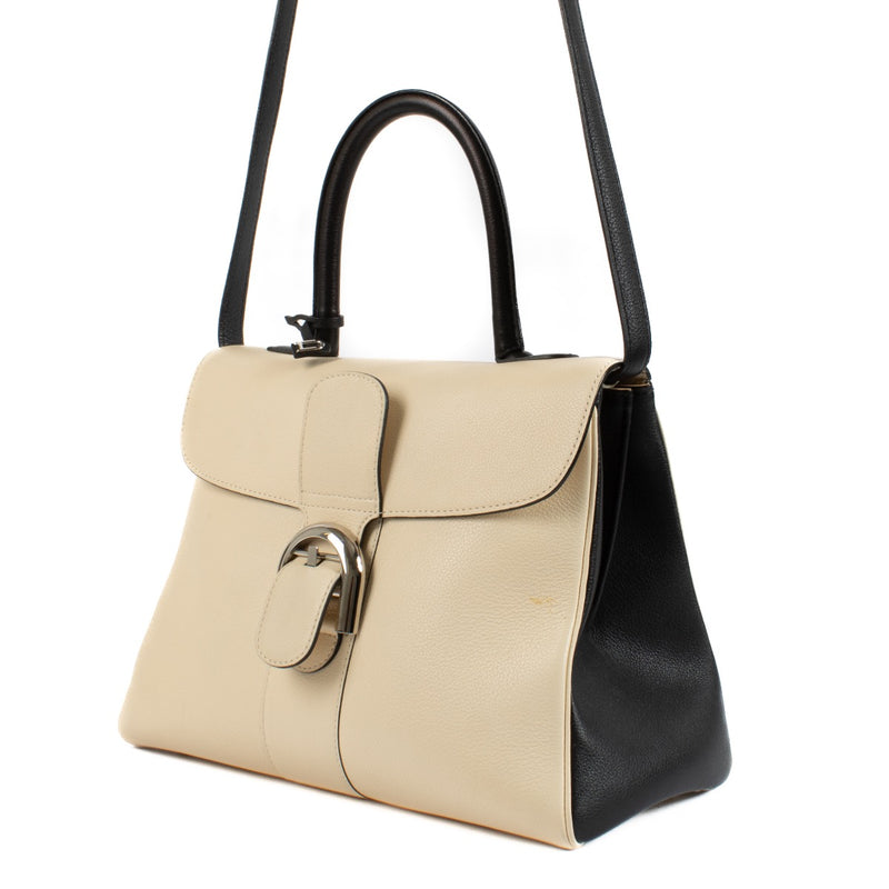 shop 100% authentic second hand Delvaux Black/White Brillant MM on Labellov.com