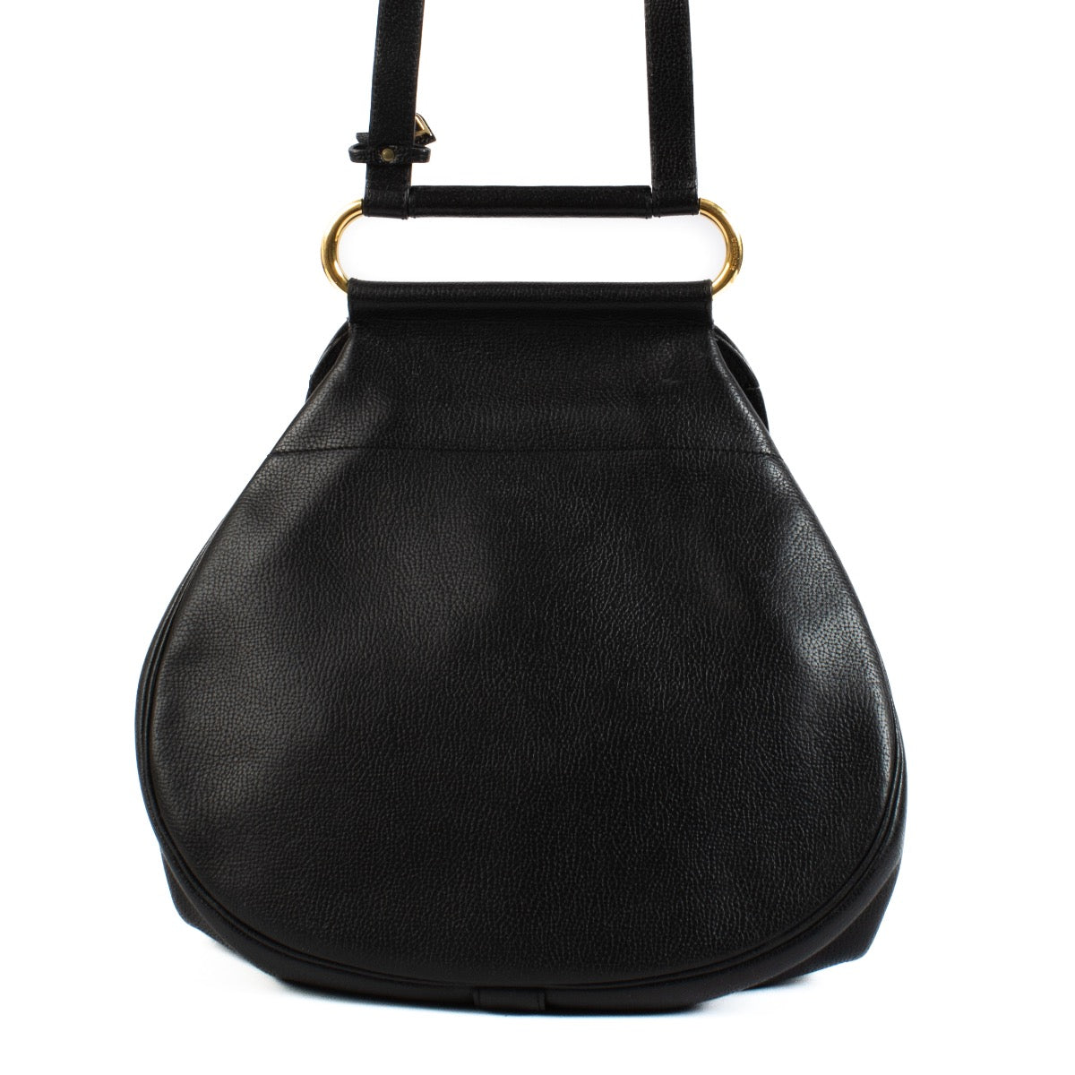 Shop safe online at Labellov in Antwerp, Brussels and Knokke this 100% authentic second hand Delvaux Black Cerceau GM Shoulder Bag