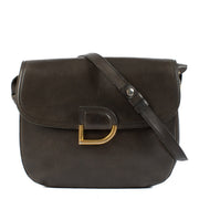 Shop safe online at Labellov in Antwerp, Brussels and Knokke this 100% authentic second hand Delvaux Brown D Crossbody Bag
