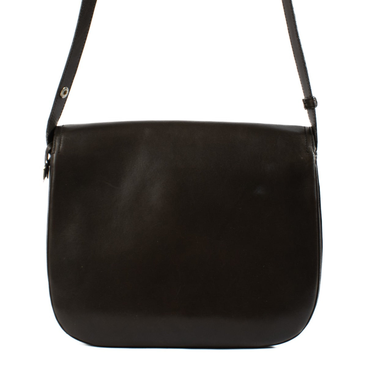 Shop safe online at Labellov in Antwerp, Brussels and Knokke this 100% authentic second hand Delvaux Brown D Crossbody Bag