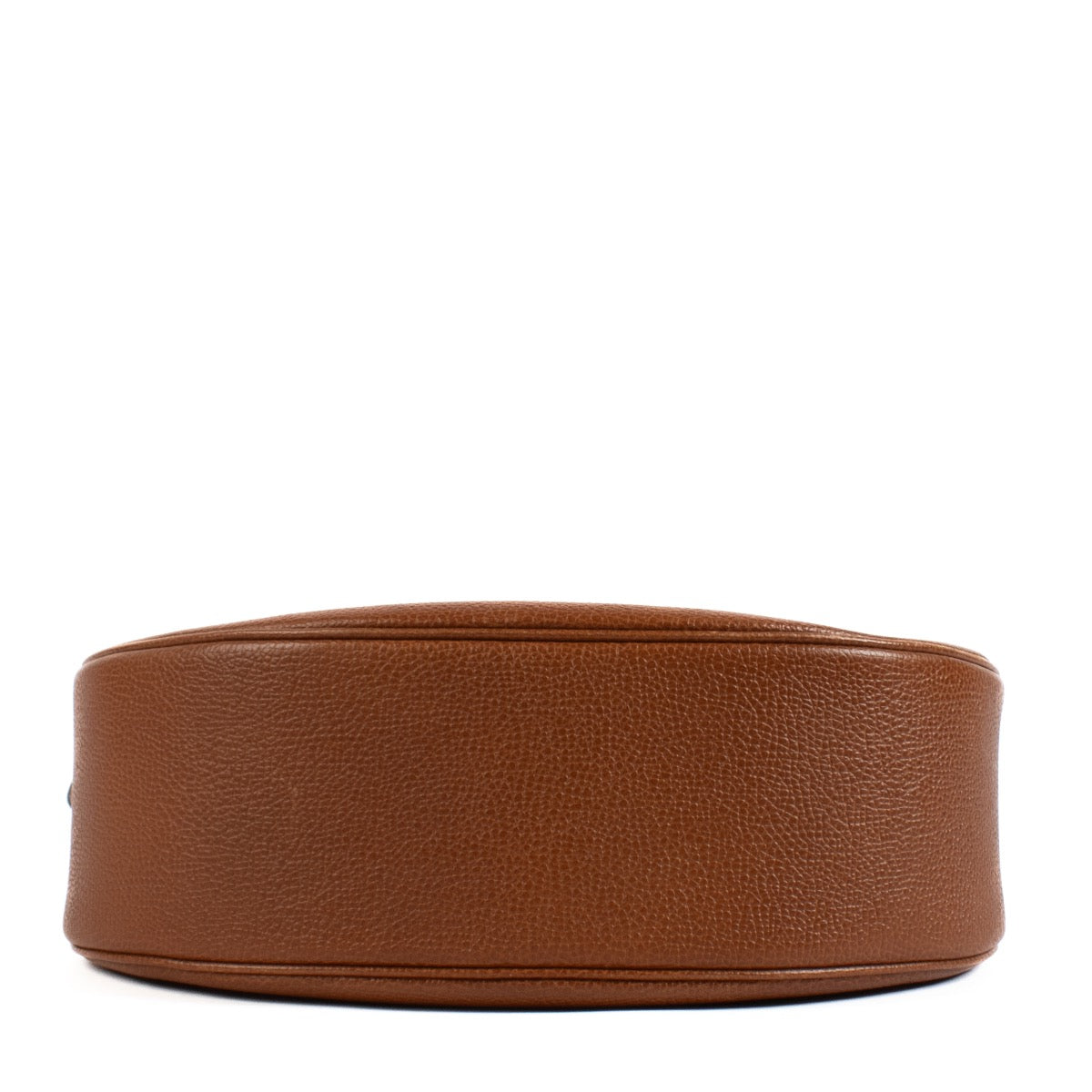 shop 100% authentic second hand Delvaux Cognac Leather Round Bag on Labellov.com