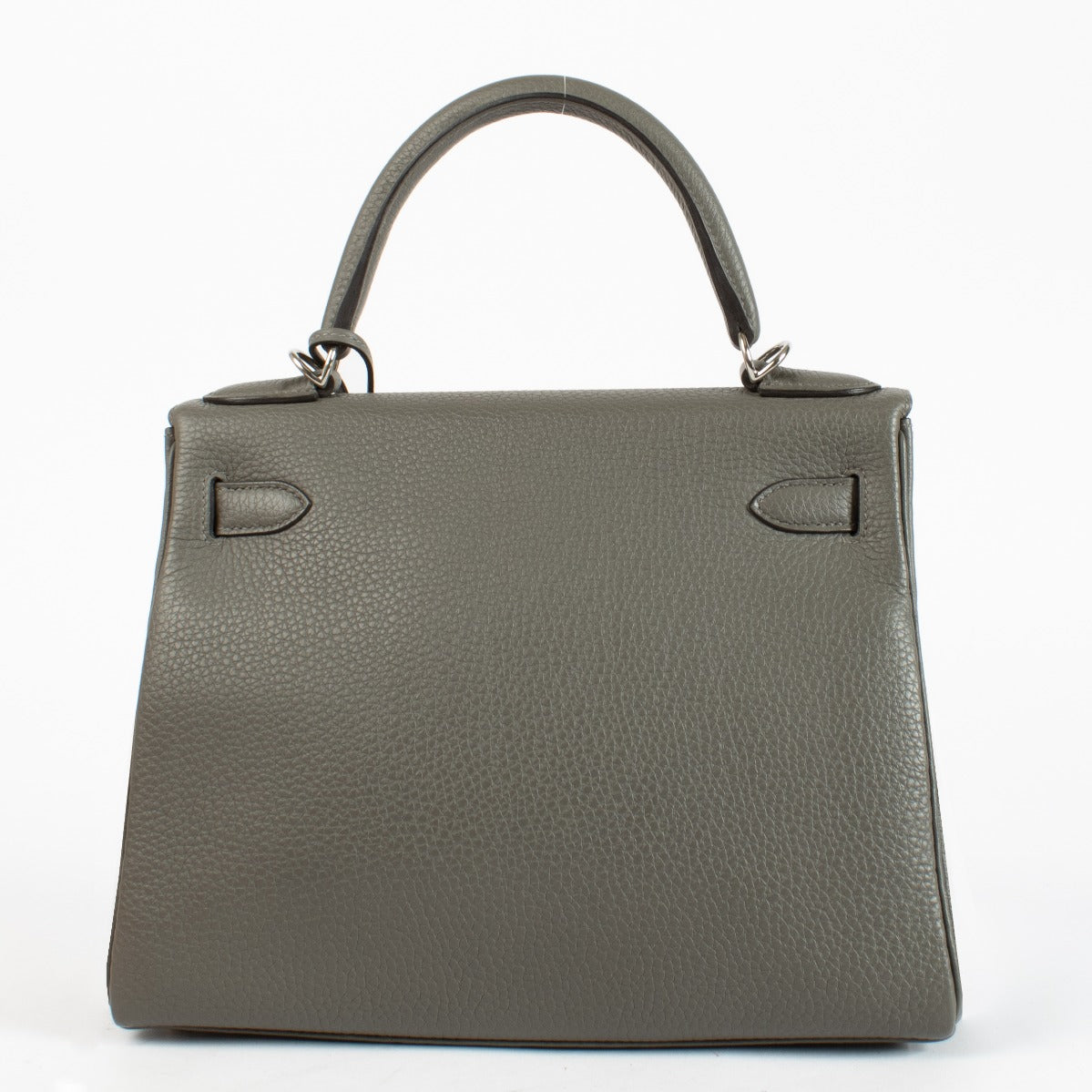 Hermès Kelly 28 Gris Meyer Togo PHW