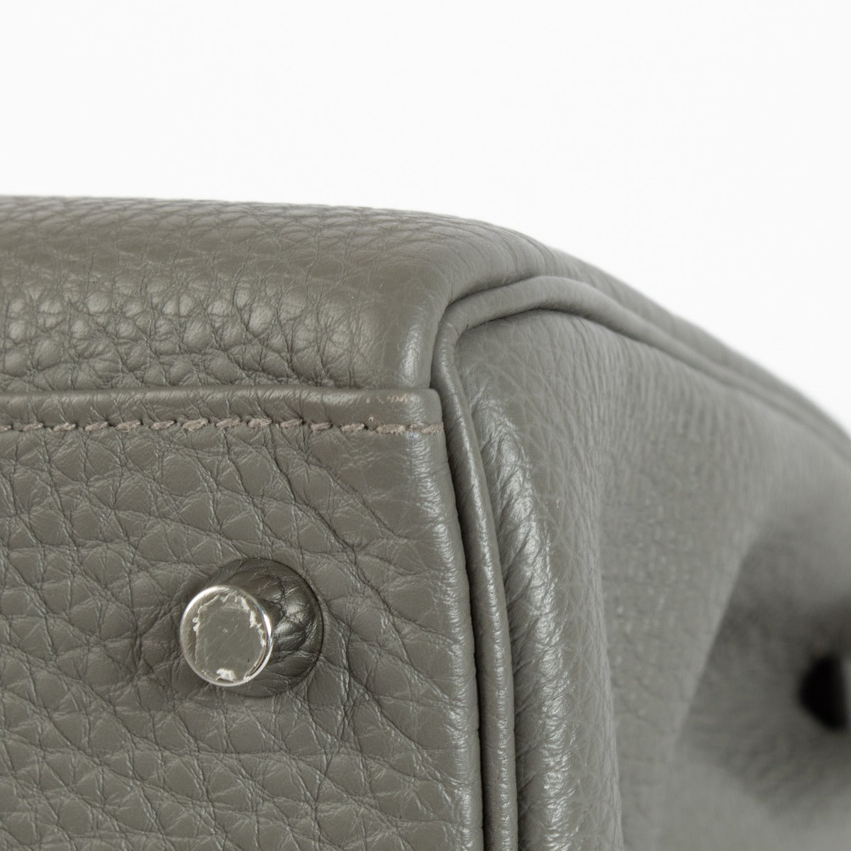 Hermès Kelly 28 Gris Meyer Togo PHW