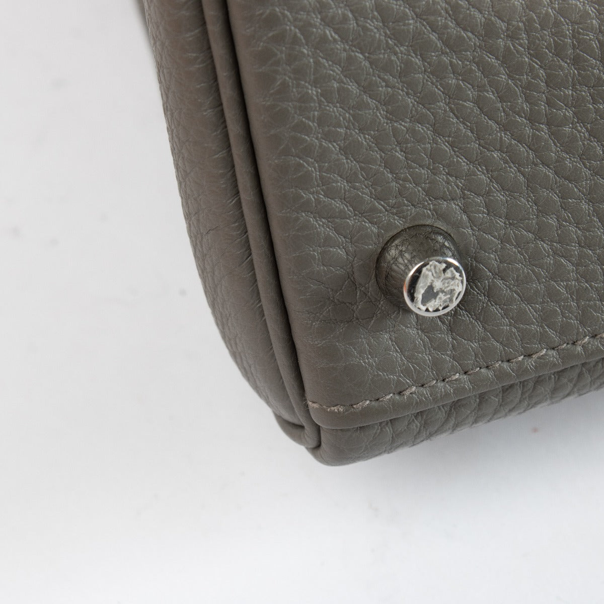 Hermès Kelly 28 Gris Meyer Togo PHW