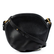 Shop 100% authentic second hand Delvaux Blue Round Crossbody Bag on Labellov.com