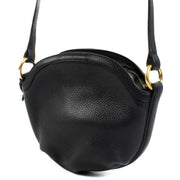Shop 100% authentic second hand Delvaux Blue Round Crossbody Bag on Labellov.com