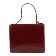 Shop 100% authentic Delvaux Burgundy Leather Double D Vintage Top Handle at Labellov.com.