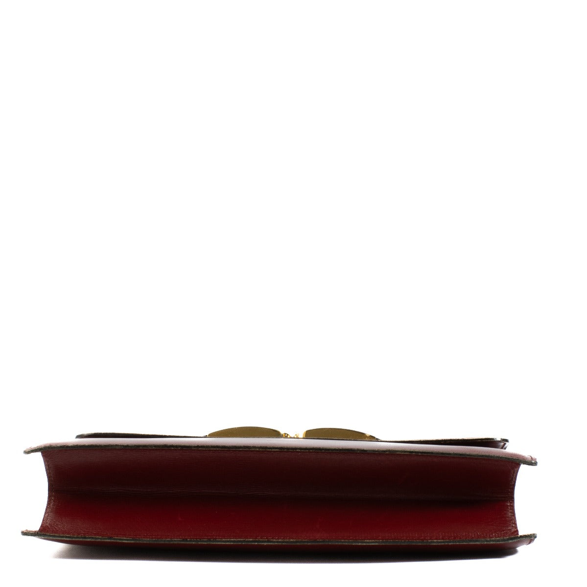 Shop 100% authentic Delvaux Burgundy Leather Double D Vintage Top Handle at Labellov.com.