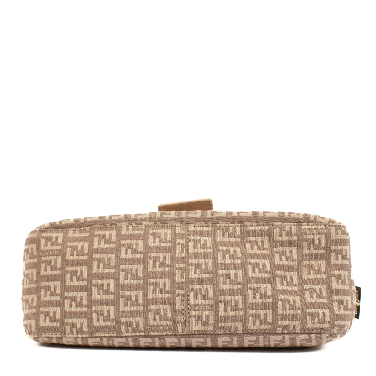 Fendi Monogram Dusky Pink Zucchino FF Baguette Bag