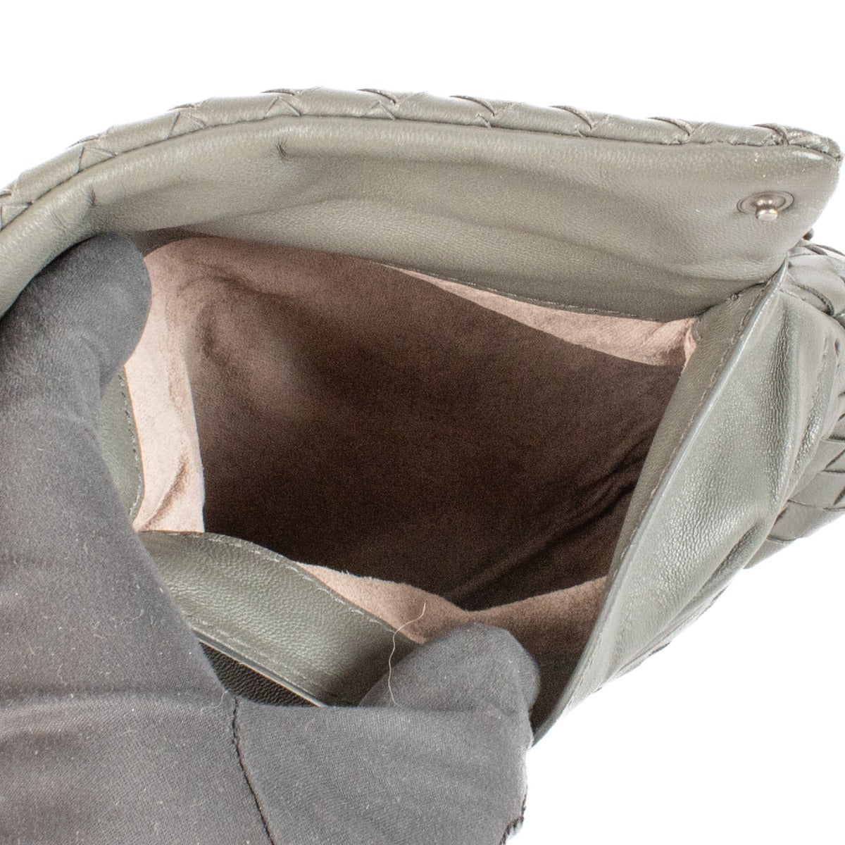 Bottega Veneta Taupe Mini Chain Bag