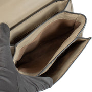 Shop safe online at Labellov in Antwerp, Brussels and Knokke these 100% authentic second hand Bottega Veneta Taupe Mini Runway Crossbody Bag