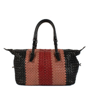 Shop safe online at Labellov in Antwerp, Brussels and Knokke this 100% authentic second hand Bottega Veneta Tri-Color Intrecciato Tote Bag. Veilig online tweedehands authentieke Bottega Veneta Tri-Color Intrecciato Tote Bag kopen bij Labellov.