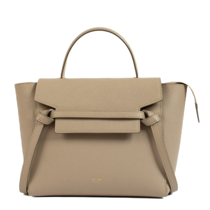 Celine Light Taupe Micro Belt Bag
