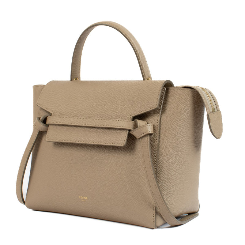 Celine Light Taupe Micro Belt Bag
