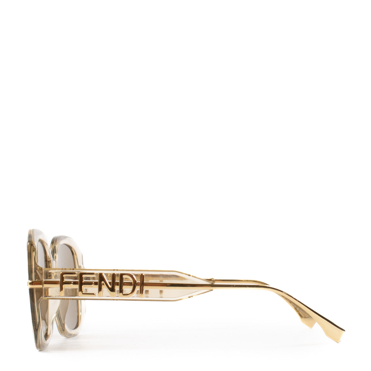 Lunettes de soleil Fendi oversize en acétate
