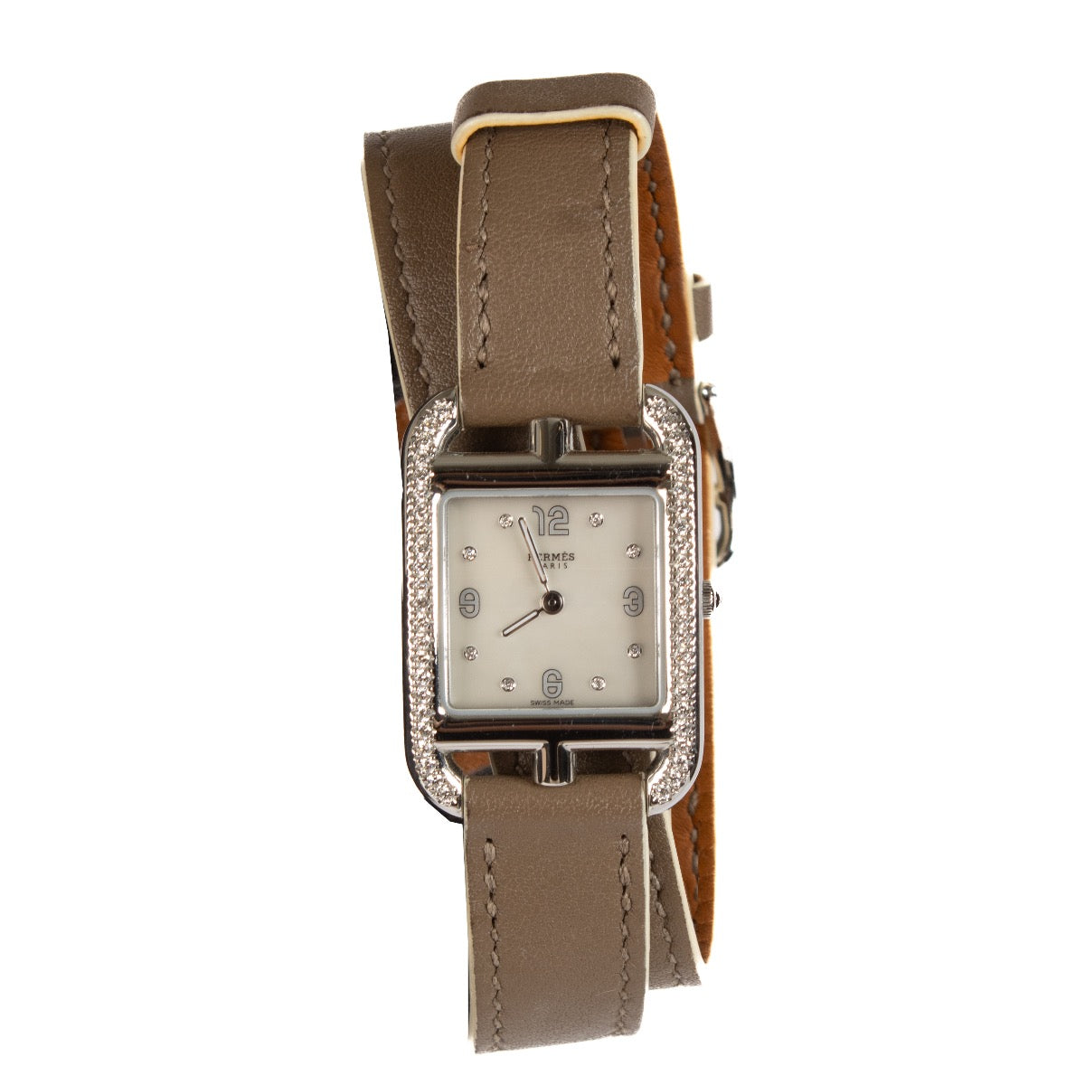 shop 100% authentic second hand Hermès Cape Cod 23 Double Tour Watch on Labellov.com