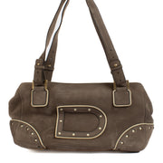 Shop safe online at Labellov in Antwerp, Brussels and Knokke this 100% authentic second hand Delvaux Taupe Nubuck Bag