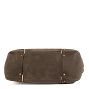 Shop safe online at Labellov in Antwerp, Brussels and Knokke this 100% authentic second hand Delvaux Taupe Nubuck Bag