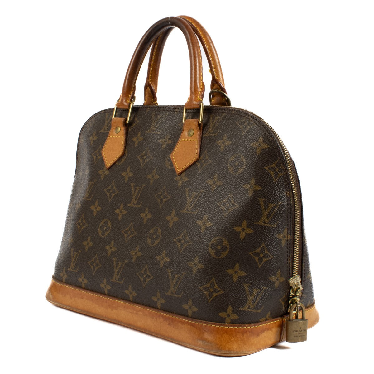 Shop safe online at Labellov in Antwerp, Brussels and Knokke this 100% authentic second hand Louis Vuitton Monogram Alma PM