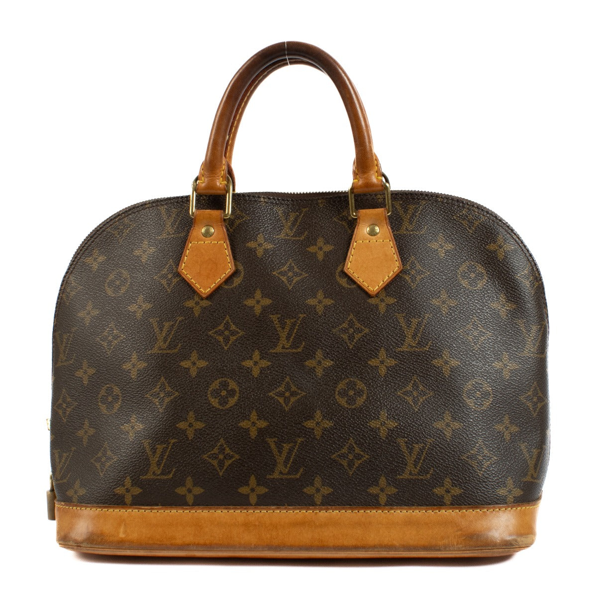 Shop safe online at Labellov in Antwerp, Brussels and Knokke this 100% authentic second hand Louis Vuitton Monogram Alma PM