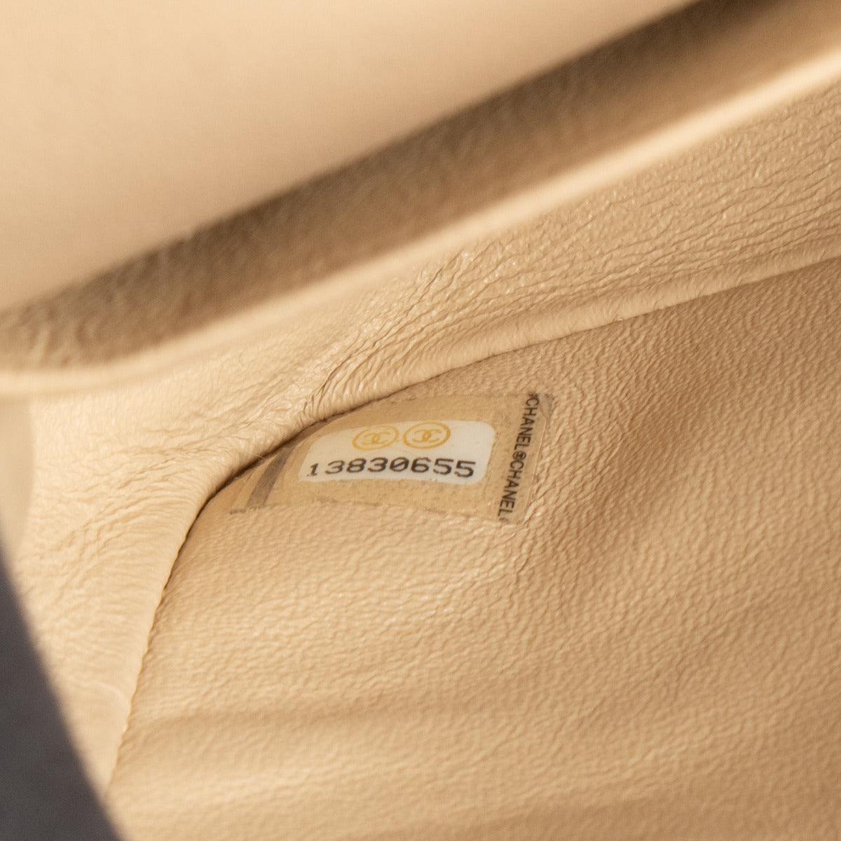 Chanel Beige Medium Classic 11.12 Bag