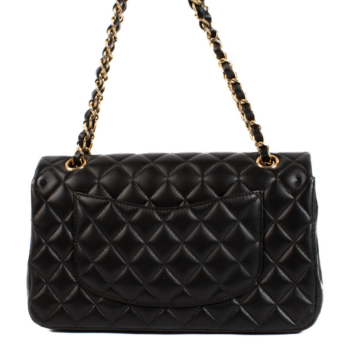 Chanel Black Medium 11.12 Classic Flap Bag GHW