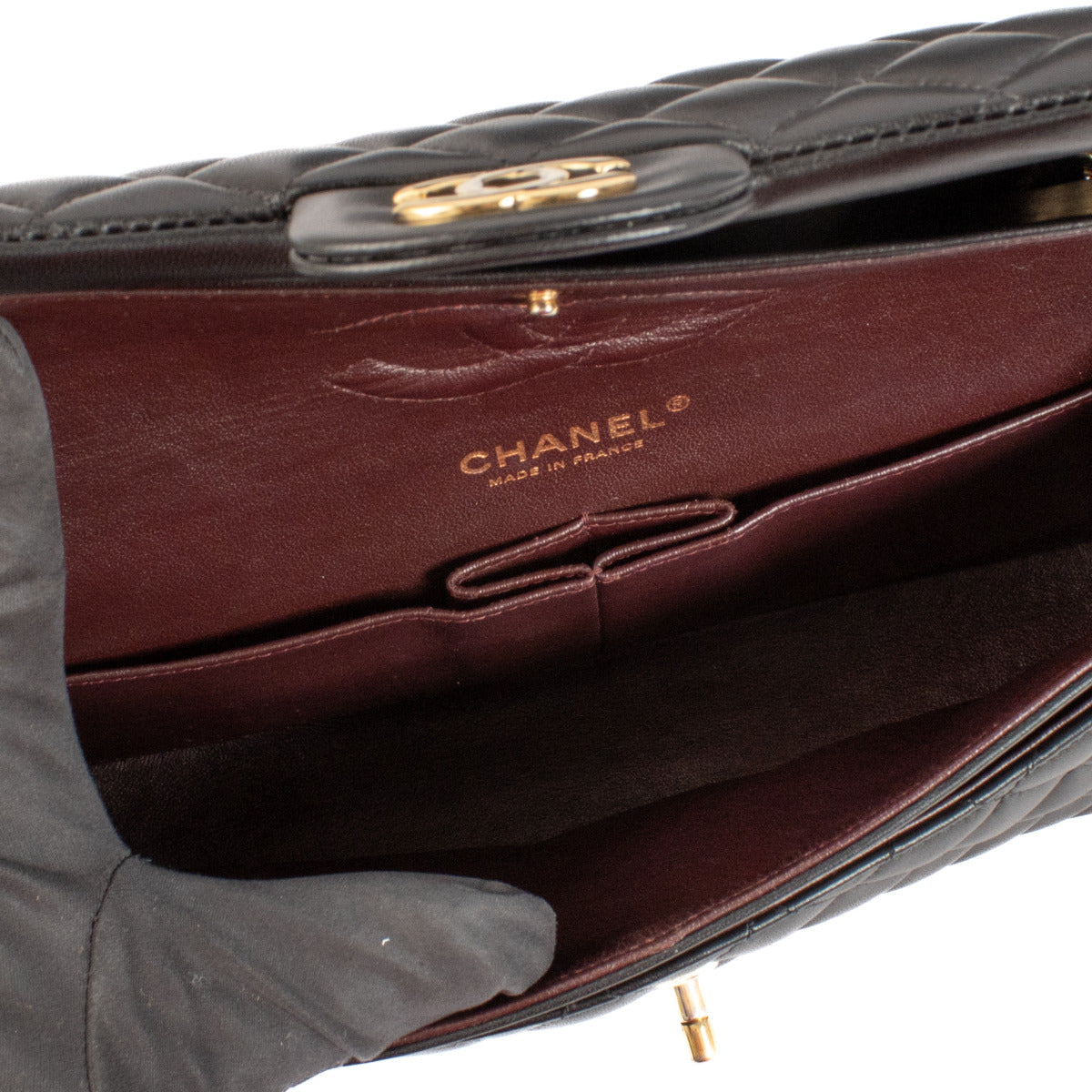 Chanel Black Medium 11.12 Classic Flap Bag GHW