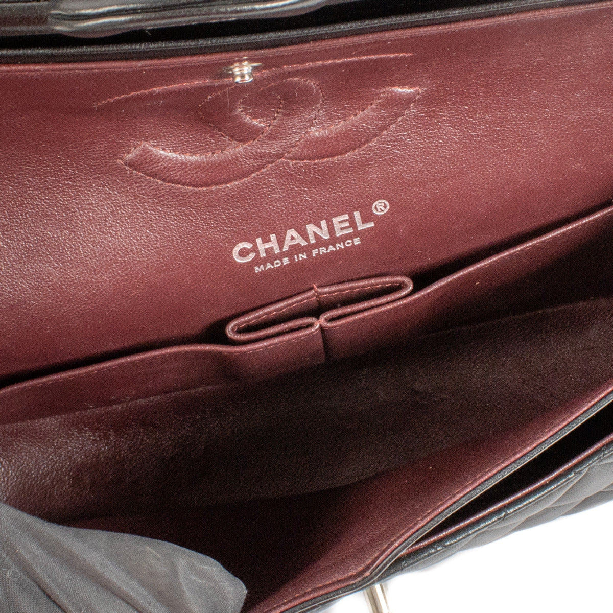 Chanel Black Medium Classic Flap 11.12 Bag