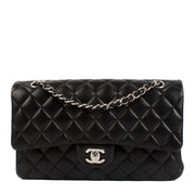 Chanel Black Medium Classic 11.12 Bag PHW aan de beste prijs bij Labellov