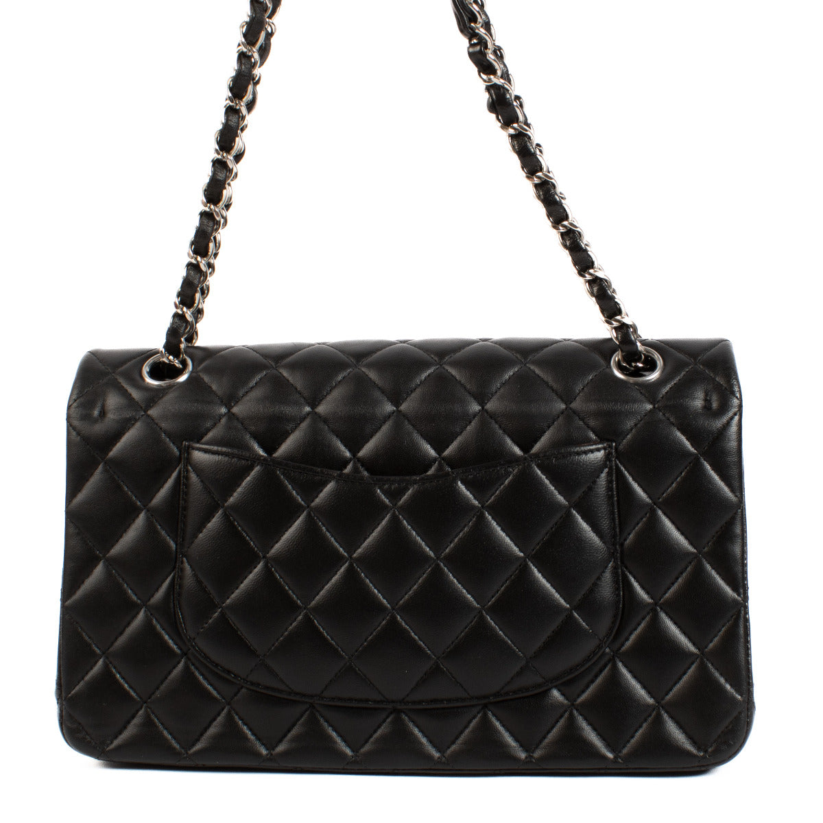 Chanel Black Medium Classic Flap 11.12 Bag