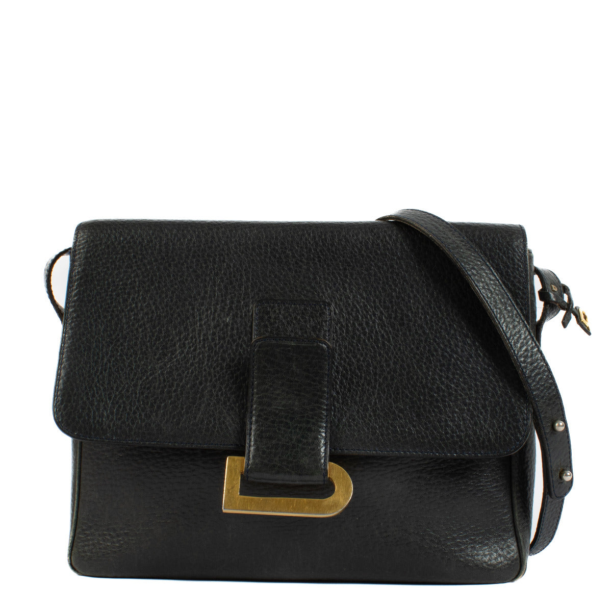 Delvaux Blue Poirier Crossbody Bag