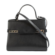 Shop safe online at Labellov in Antwerp, Brussels and Knokke this 100% authentic second hand Delvaux Black Supple Calf Tempête GM Bag